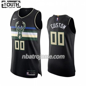 Barn Milwaukee Bucks Tröja Skräddarsydda 2019-20 Nike Statement Edition Swingman